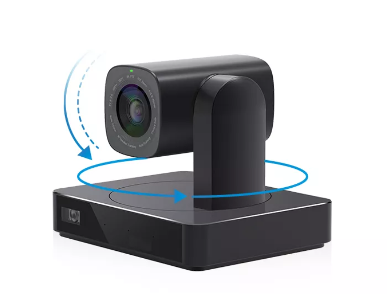 Camera hội nghị ES06PTZ Pro 4K góc rộng 120°, zoom quang 6X, AI theo dõi, camera kép, điều khiển cử chỉ, âm thanh rõ.